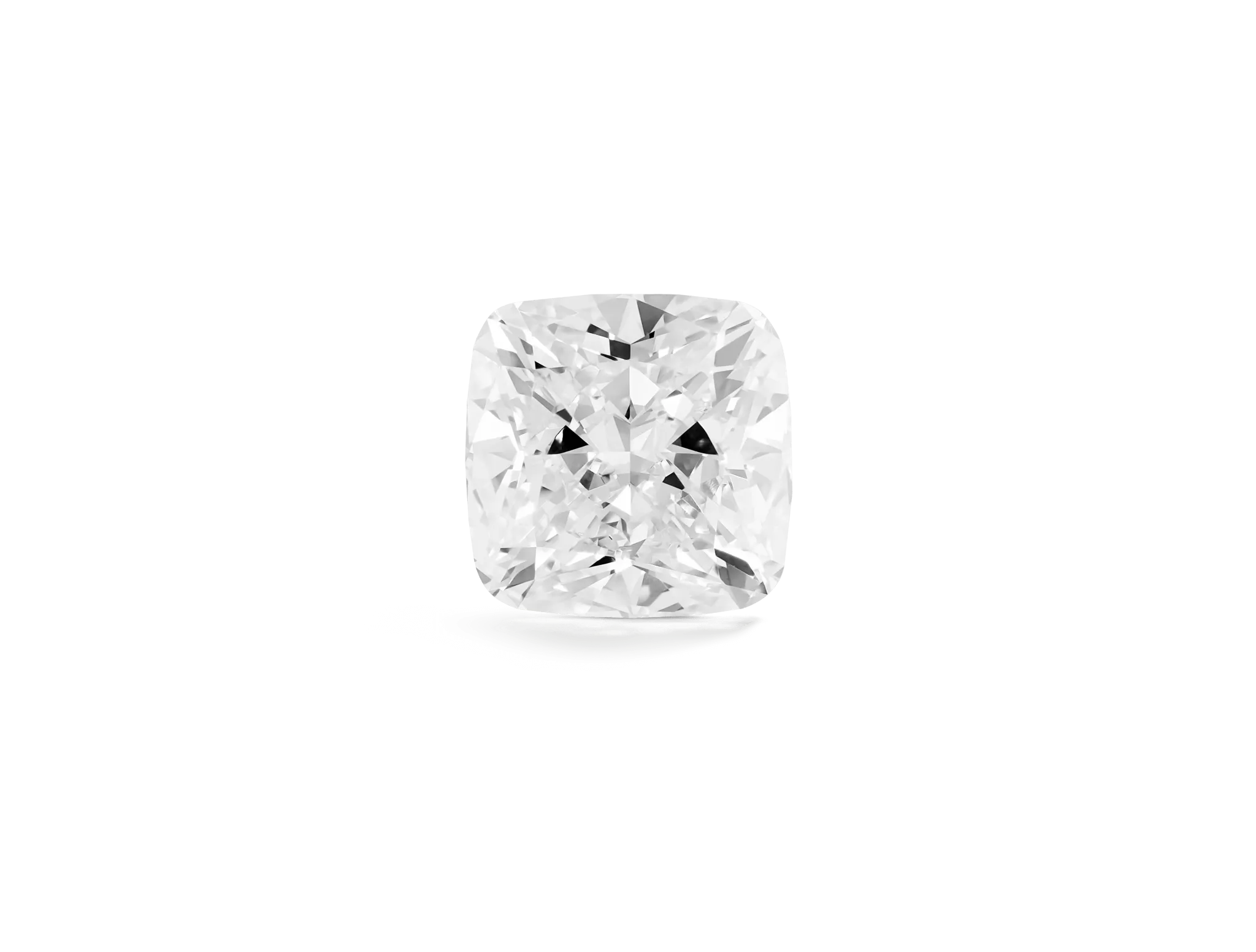 Lab-Grown Loose 2¼ct. Cushion Cut Diamond | White
