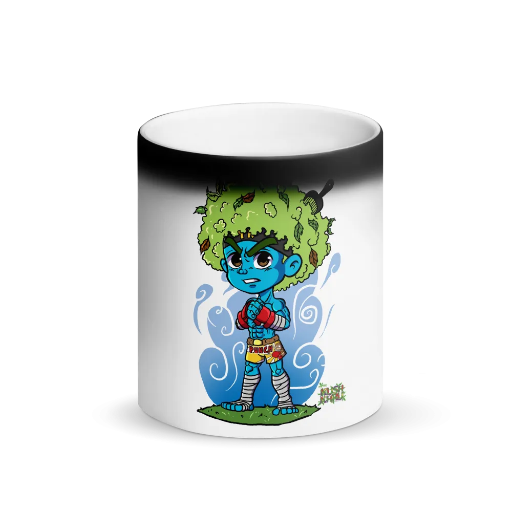LAZE KUSH Sip Sum Matte Black Magic Mug