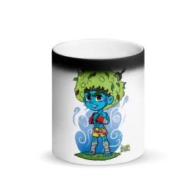 LAZE KUSH Sip Sum Matte Black Magic Mug