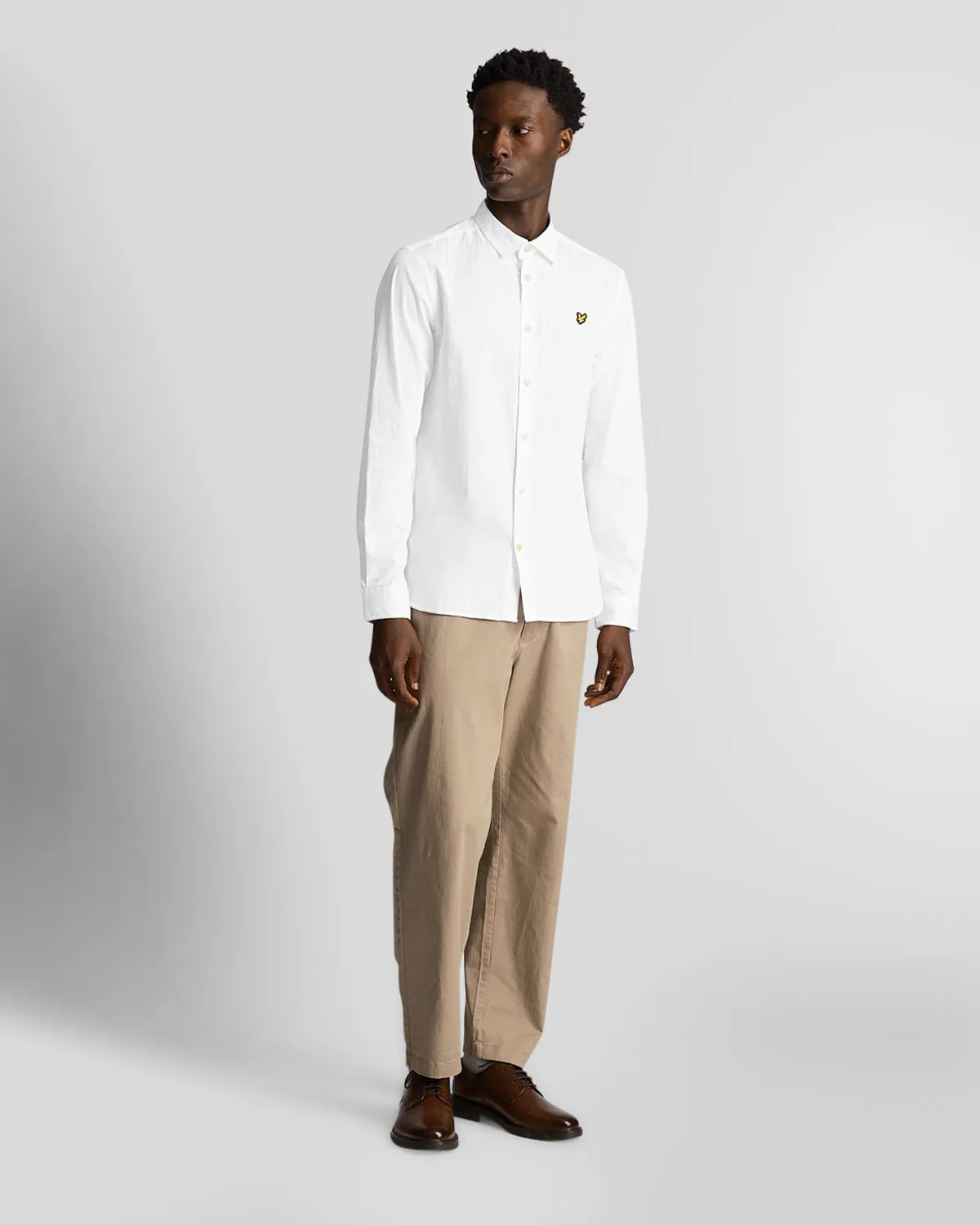 LS Slim Fit Poplin Shirt