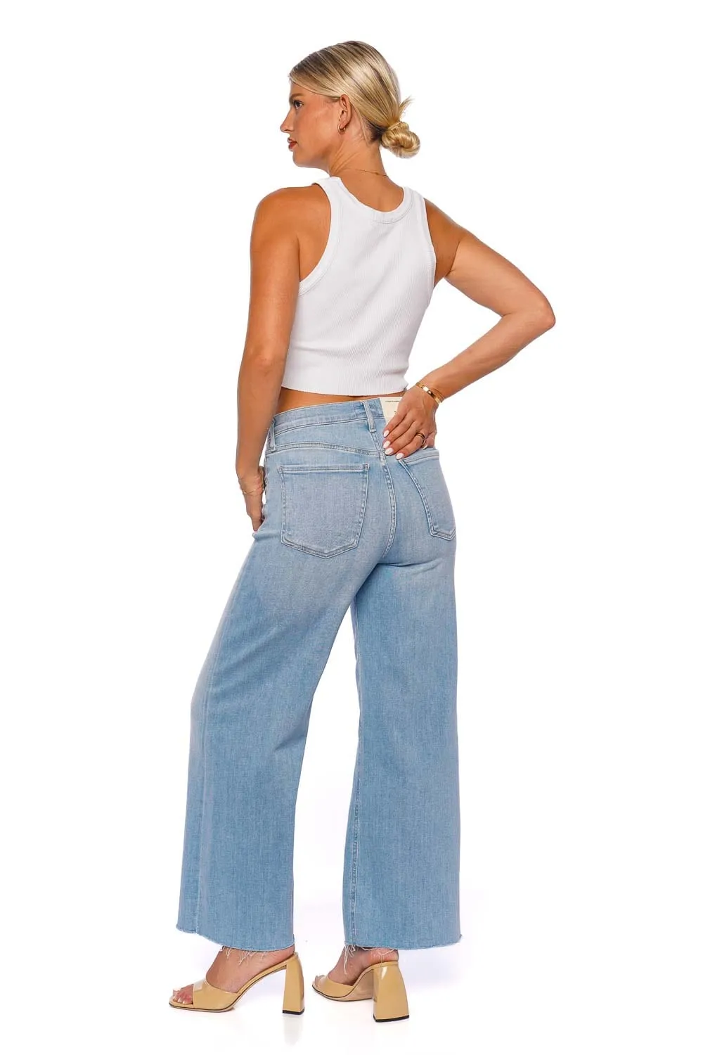 Lyra Marquee Wide Leg Crop Jean