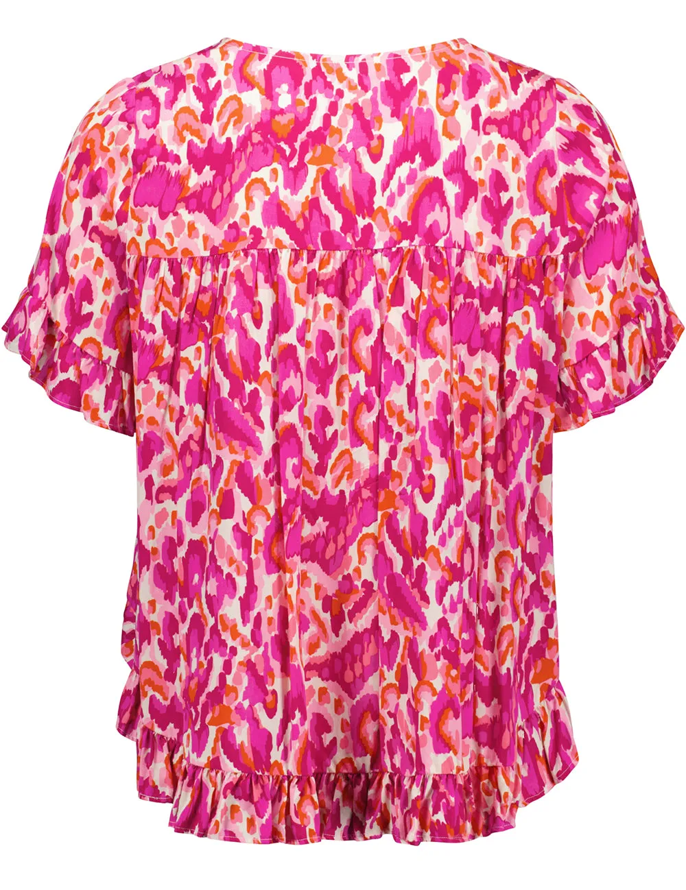Madelaine Top Berry Print