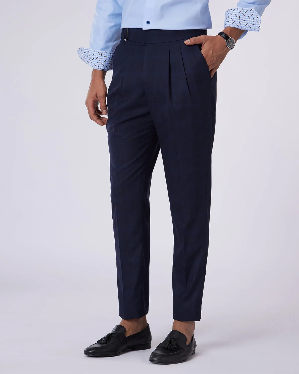 Magnate Neapolitan Dress Pants - Navy