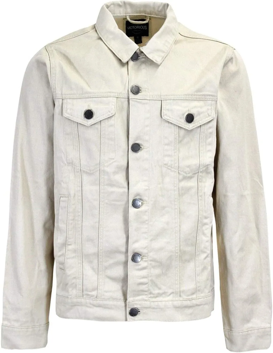 Men's Distressed Denim Jacket