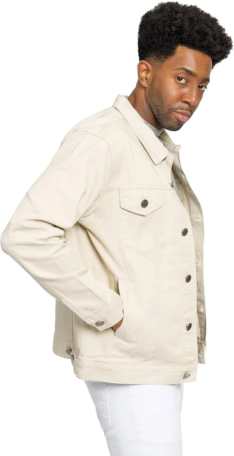 Men's Distressed Denim Jacket