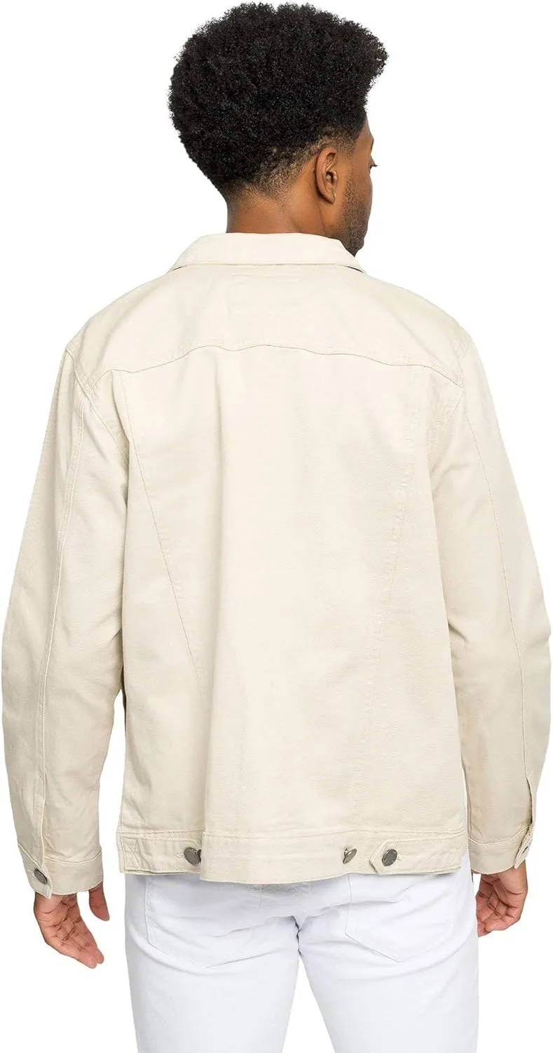 Men's Distressed Denim Jacket