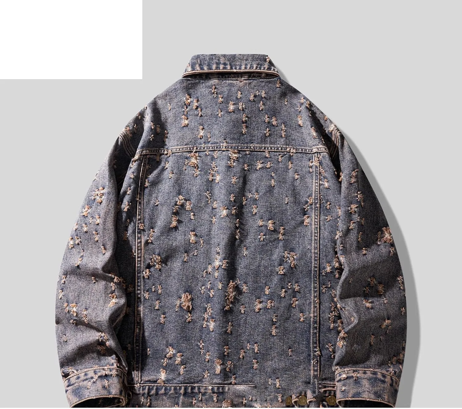 Men's Workwear Denim Jacket Spring Autumn American Casual Coat