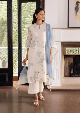 Pearl Embroidered Kurta