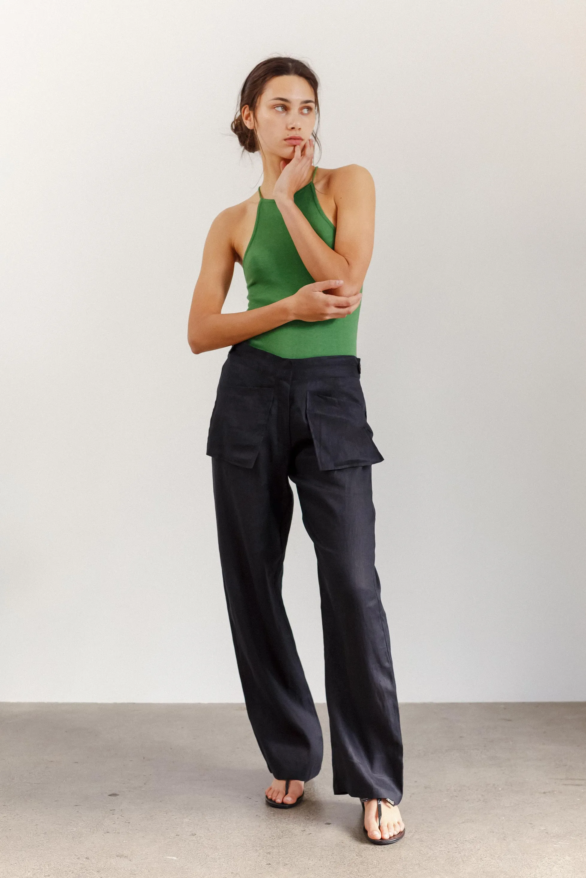 Plant Linen Pants
