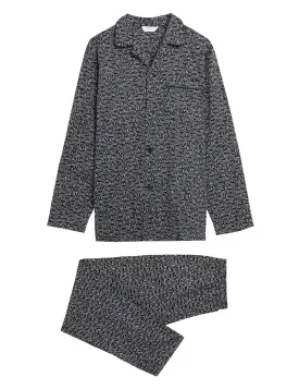 Pure Cotton Fox Print Pyjama Set