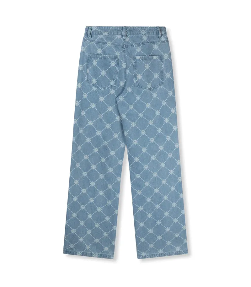 Refined Department Woven Denim Pants Hannah