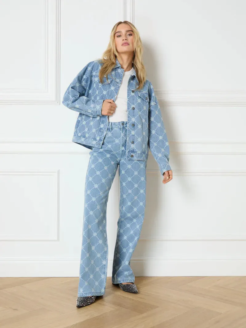 Refined Department Woven Denim Pants Hannah