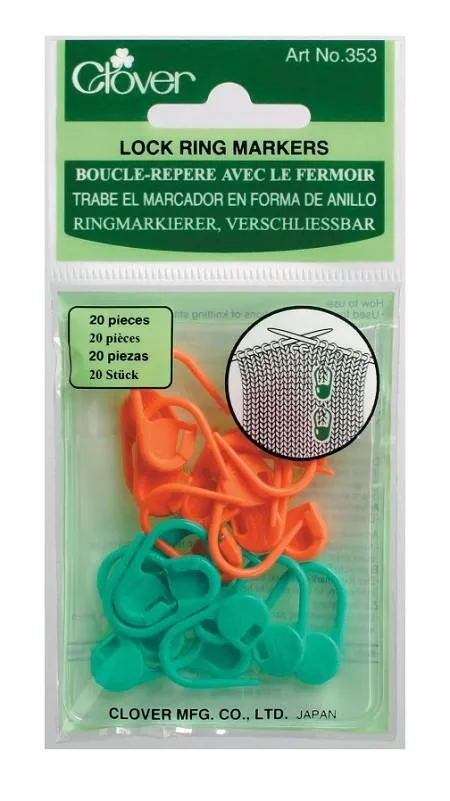 Stitch Markers, Clover