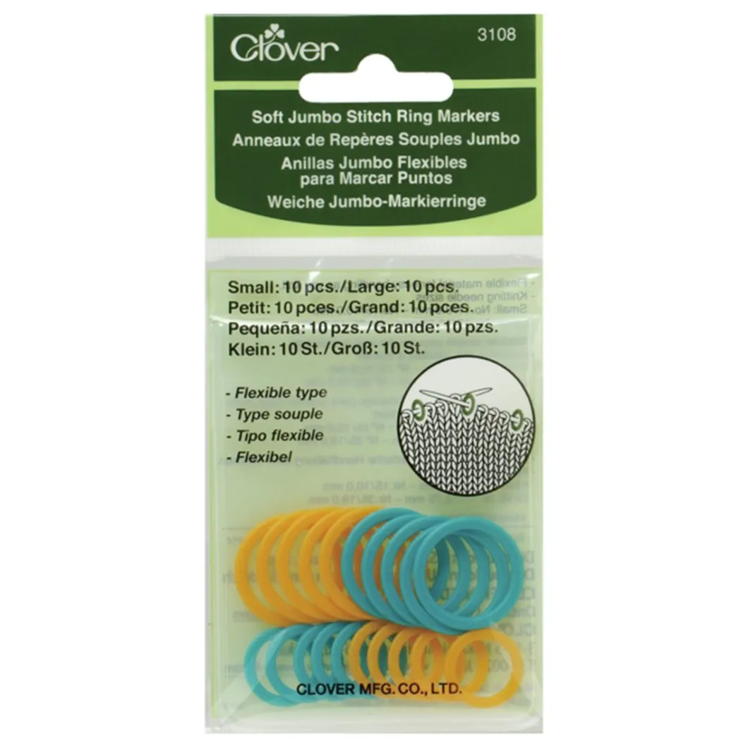 Stitch Markers, Clover